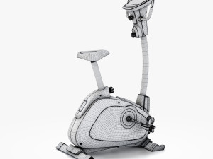 exercise bike kettler axos cycle m 7627-900 3Dモデル