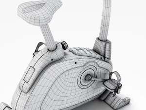exercise bike kettler axos cycle m 7627-900 3D Model