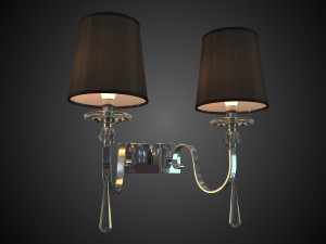 chandelier with sconce newport series 31802-31808 3D Модель