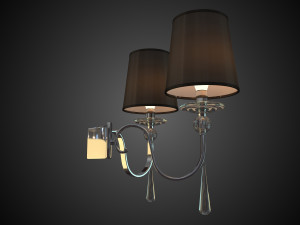 chandelier with sconce newport series 31802-31808 3D Модель