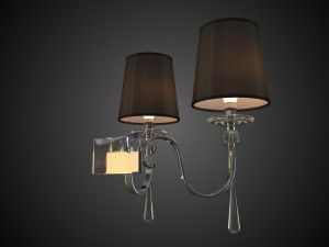 chandelier with sconce newport series 31802-31808 3D Модель