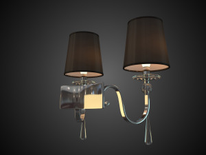 chandelier with sconce newport series 31802-31808 3D Модель
