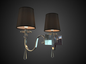 chandelier with sconce newport series 31802-31808 3D Модель