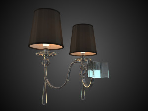 chandelier with sconce newport series 31802-31808 3D Модель