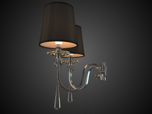 chandelier with sconce newport series 31802-31808 3D Модель