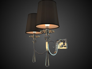 chandelier with sconce newport series 31802-31808 3D Модель