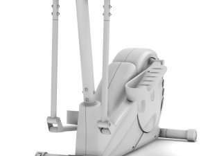 elliptical trainer hasttings q600 3Dモデル