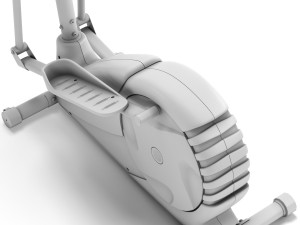 elliptical trainer hasttings q600 3Dモデル