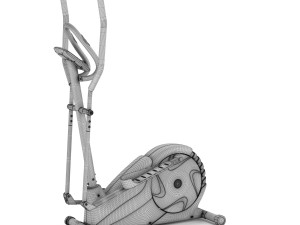 elliptical trainer hasttings q600 3Dモデル