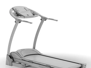 treadmill eurofit pacifica fitness 3D Model