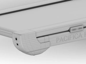 treadmill eurofit pacifica fitness 3D Model