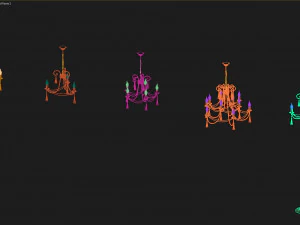 nowodvorski twist collection 3D Model