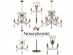 nowodvorski twist collection 3D Model