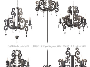 nowodvorski isabella collection Modello 3D