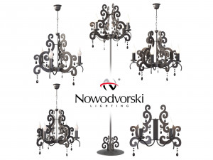 nowodvorski isabella collection 3D Model