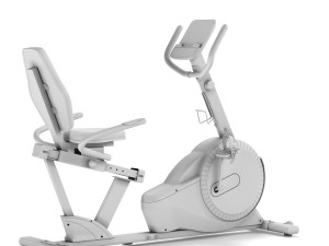 horizontal exercise bike hop-sport hs-060l 3D-Modell