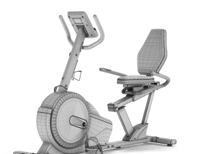 horizontal exercise bike hop-sport hs-060l 3D Model