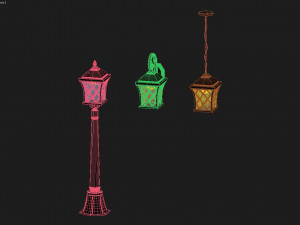 nowodvorski tay collection 3D Model