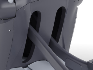 elliptical trainer octane xt3700 3D Model