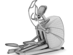 elliptical trainer octane xt3700 3D Model