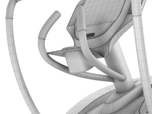 elliptical trainer octane xt3700 3D Model