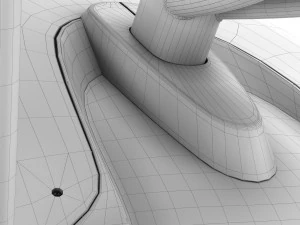 elliptical trainer octane xt3700 3D Model