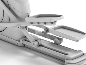 elliptical trainer proform endurance 520 e 3Dモデル