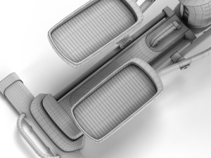 elliptical trainer proform endurance 520 e 3Dモデル