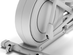 elliptical trainer proform endurance 520 e 3Dモデル