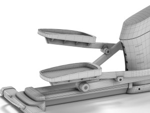 elliptical trainer proform endurance 520 e 3Dモデル