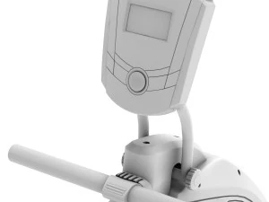 rowing machine xterra erg 200 3D Model