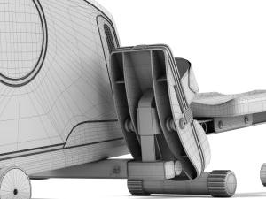 rowing machine xterra erg 200 3D Model
