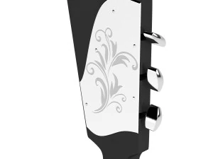 balalaica russa Modello 3D