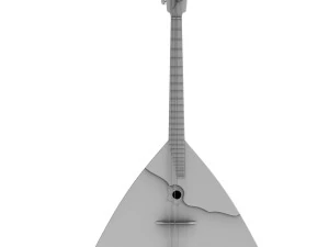 balalaica russa Modello 3D