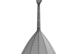 balalaica russa Modello 3D