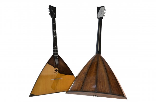 russian balalaika 3D Model .c4d .max .obj .3ds .fbx .stl .blend 
