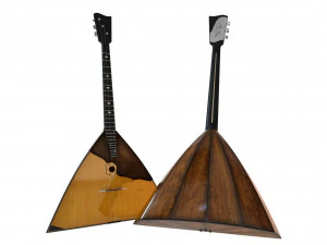 러시아 발랄라이카 3D 모델