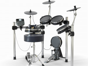 electronic drum set alesis surge mesh kit Modelo 3D
