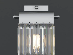 wall lamp crystal pendants loft-concept 3D Model