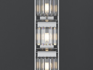 wall lamp crystal pendants loft-concept Modèle 3D
