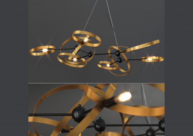 chandelier sata lampatron 3D मॉडल .c4d .max .obj .3ds .fbx .stl .blend 
