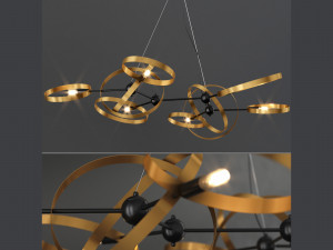 chandelier sata lampatron 3D Model