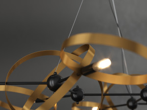 chandelier sata lampatron 3D मॉडल