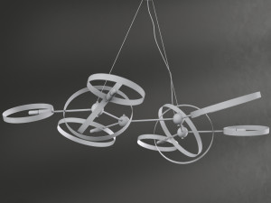 chandelier sata lampatron 3D मॉडल