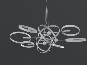 chandelier sata lampatron 3D मॉडल