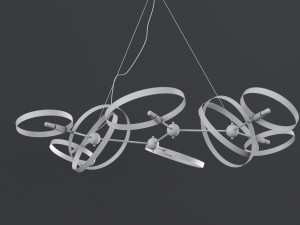 chandelier sata lampatron 3D मॉडल
