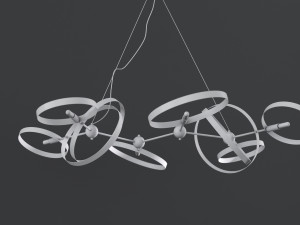 chandelier sata lampatron 3D मॉडल