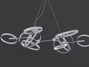 chandelier sata lampatron 3D मॉडल