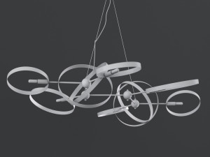 chandelier sata lampatron 3D मॉडल