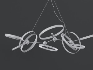 chandelier sata lampatron 3D मॉडल